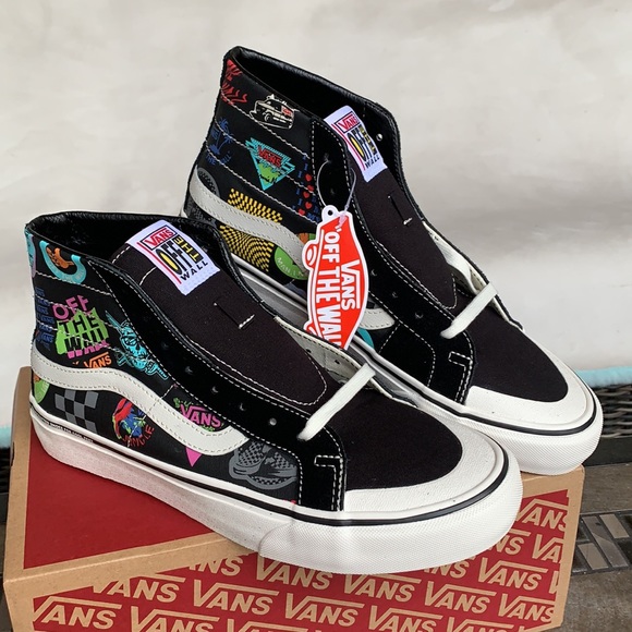 VANS SK8-Hi 138 DECON V66 Black/Multi Men’s - Picture 3 of 16